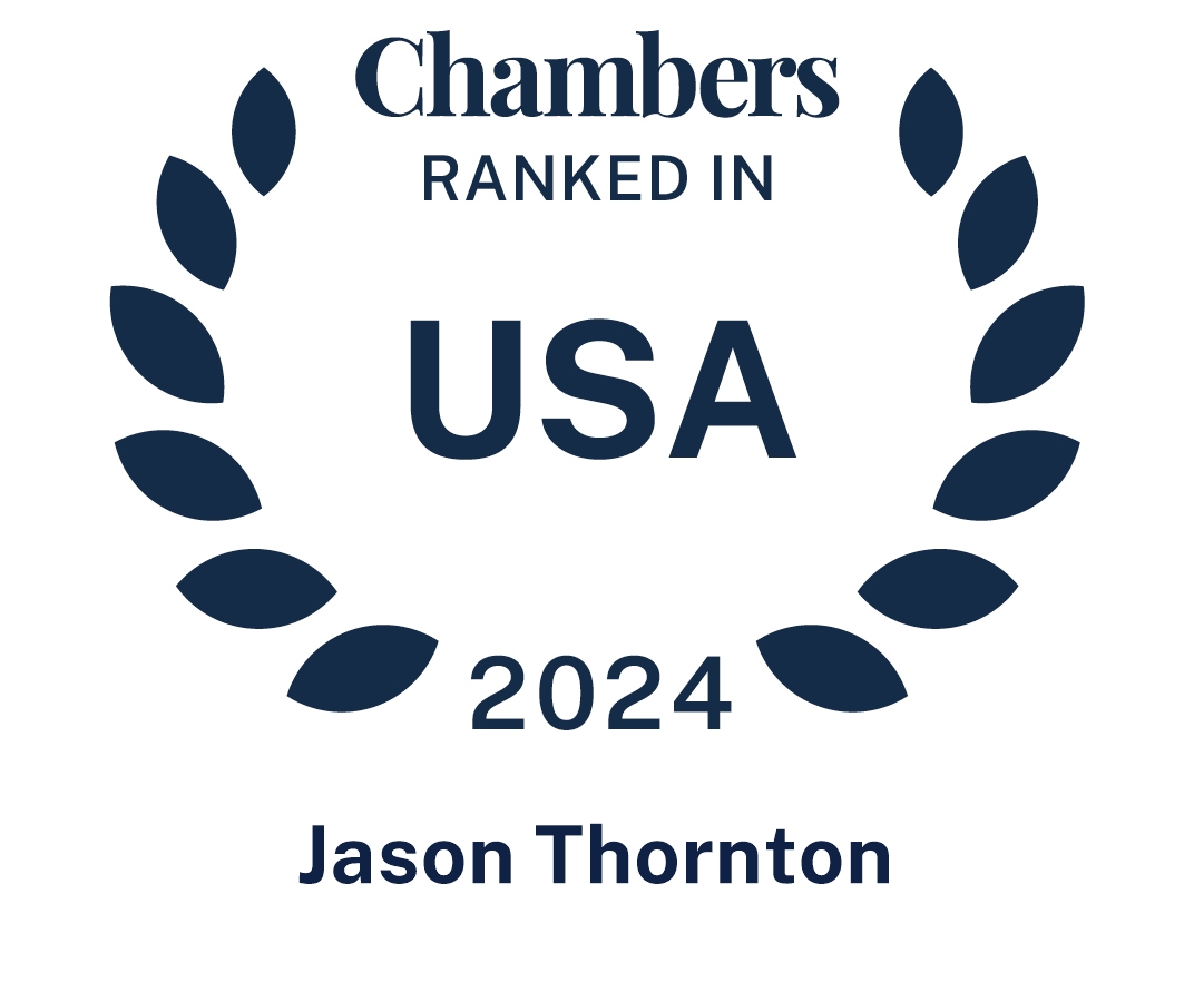 Jason Thornton ranked in Chambers USA 2024