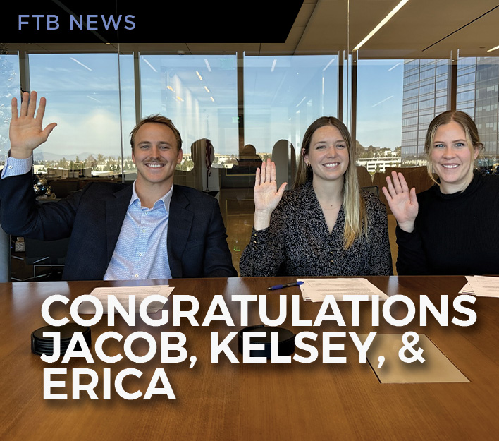 congratulations new attorneys Jacob, Kelsey, and Erica